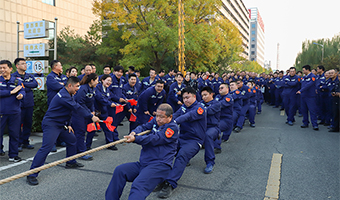 燃！快来看beats365唯一游戏入口“聚力攻坚”杯拔河比赛